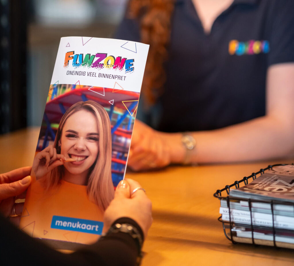 Menukaart FunZone