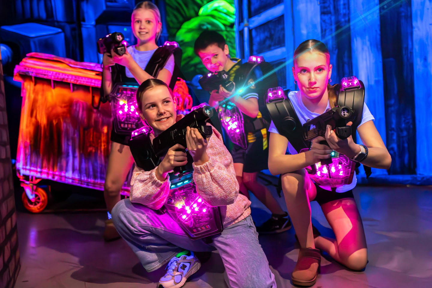 Lasergame Liggend